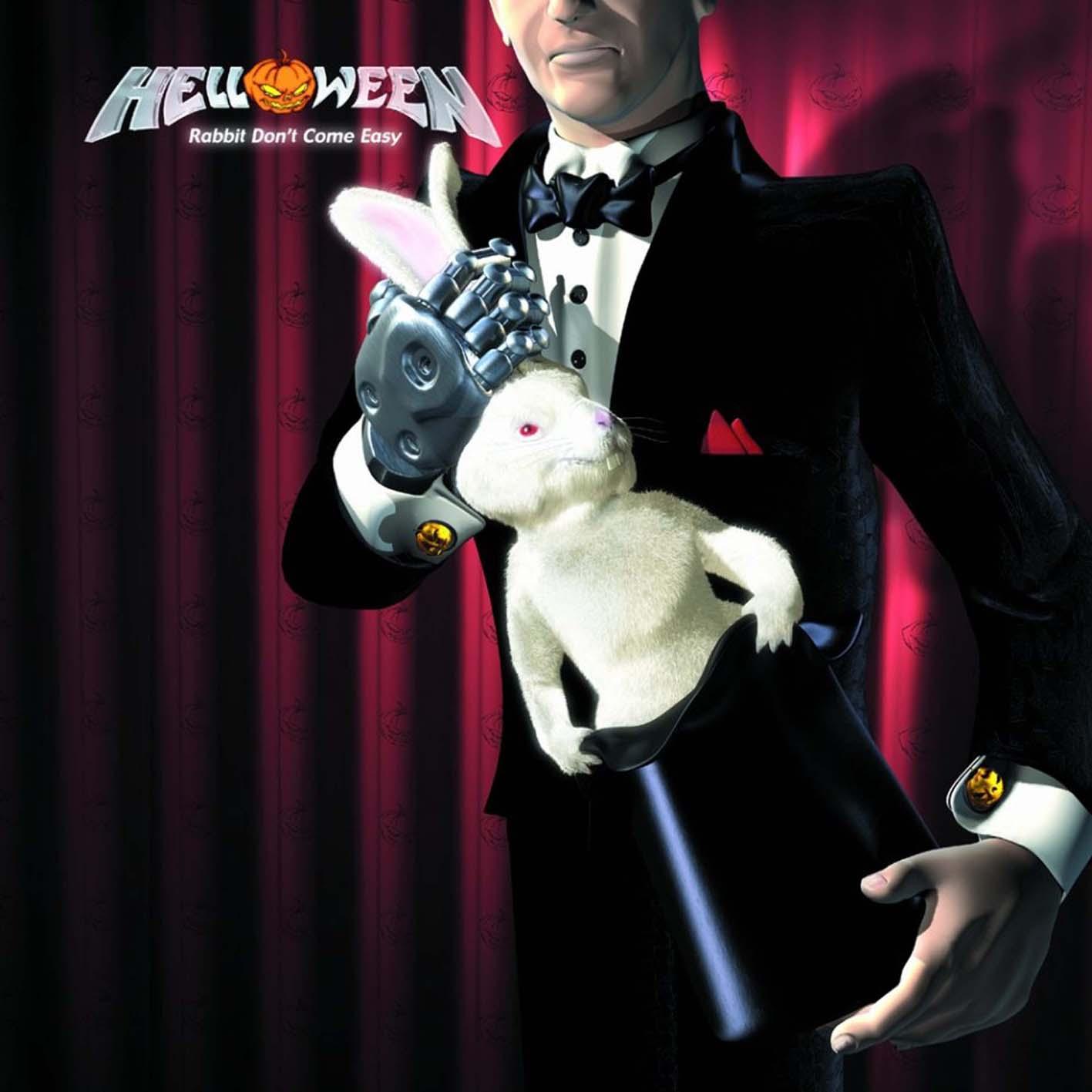 Pochette d'album: un jeu - Page 2 Helloween-rabbit-dont-come-easy-front